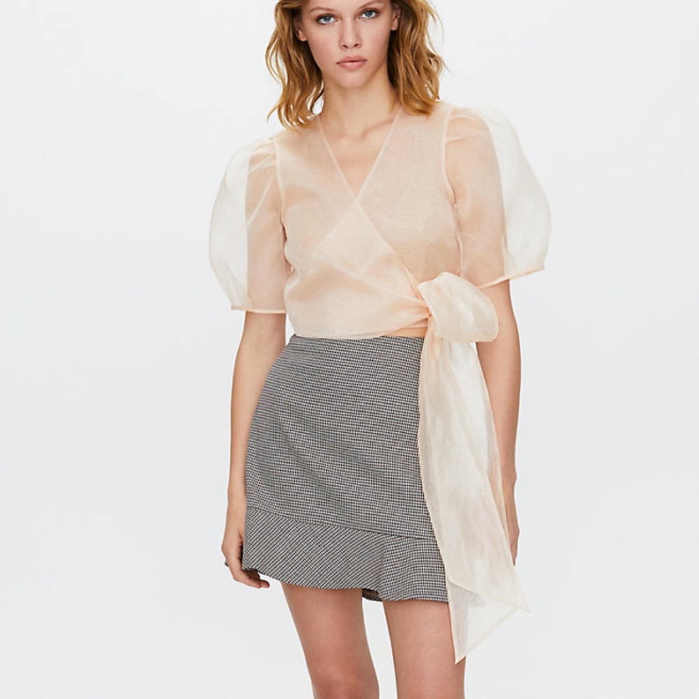 NWT Aritzia Little Moon Martini Blouse XXS